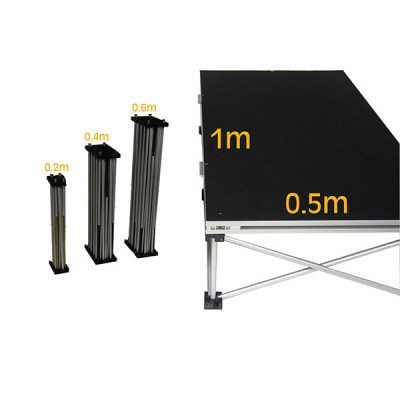 1m x 0.5m Eco_Stage Riser platform plus Various riser heights_ROC051_ROC052_ROC053.jpg